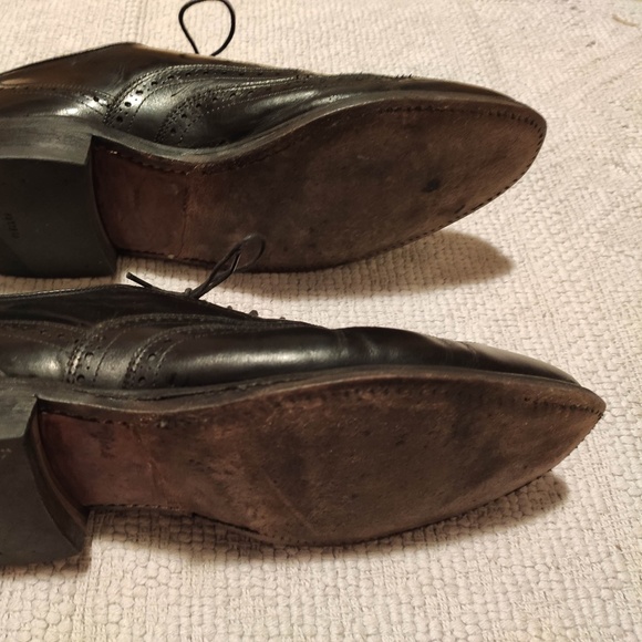 Allen Edmonds Chester Leather Wingtip VTG M9D READ - Picture 7 of 8